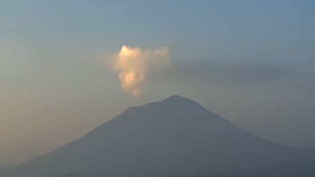 Volcán Popocatépetl el 15 de mayo