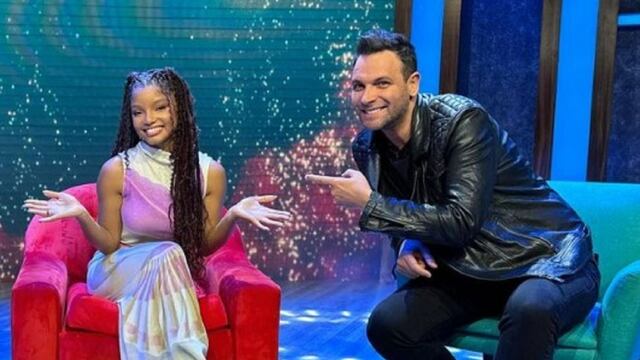 Patricio Borghetti y Halle Bailey