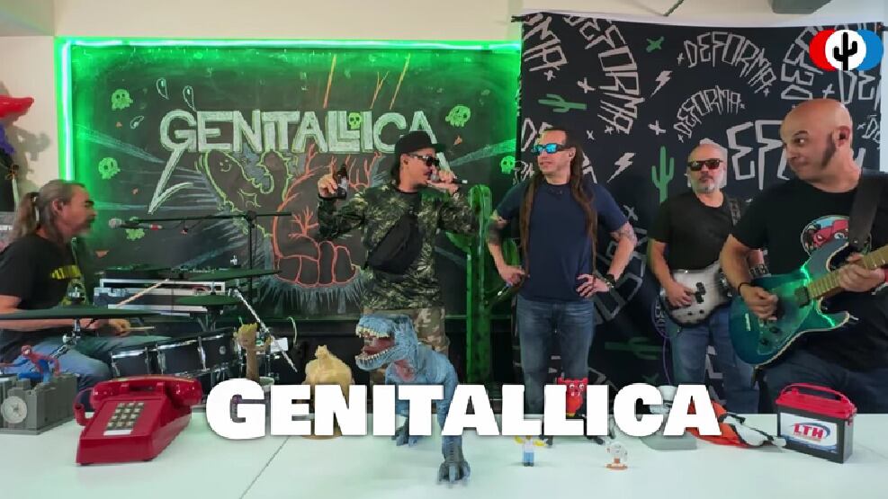 El Deforma presenta: Genitallica en “Escritorito”; video completo en YouTube