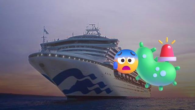 Alerta en crucero Caribbean Princess por brote de norovirus