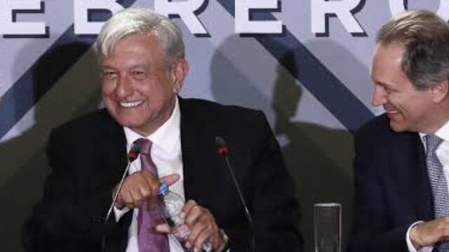 El presidente de México y el dirigente del CMN