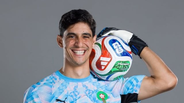Yassine Bono, portero de Marruecos