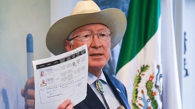 Ken Salazar, embajador de Estados Unidos en México, ofreció conferencia de prensa en la que informó que en septiembre serán las audiencias de “El Mayo” Zambada y Joaquín Guzmán López