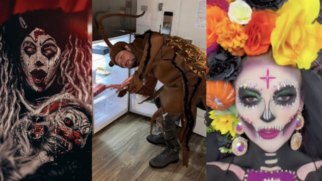 Famosos se disfrazan este Halloween
