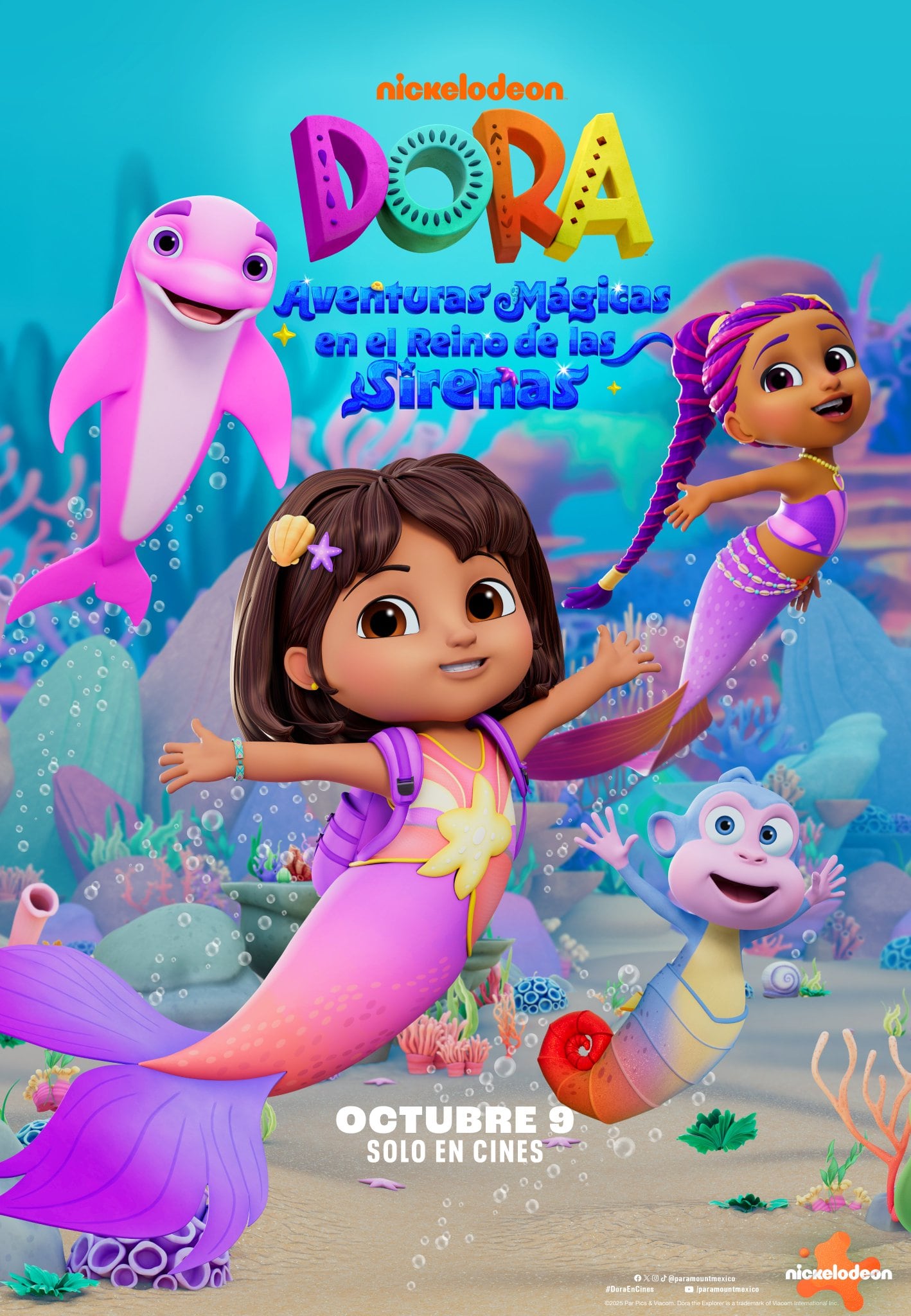 Dora: Aventuras Mágicas en el Reino de las Sirenas