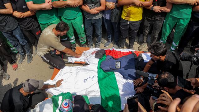 Mueren 6 periodistas en Gaza tras bombardeo de Israel