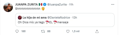 Juanpa Zurita responde a Daniela Rodrice sobre el paracaídas.