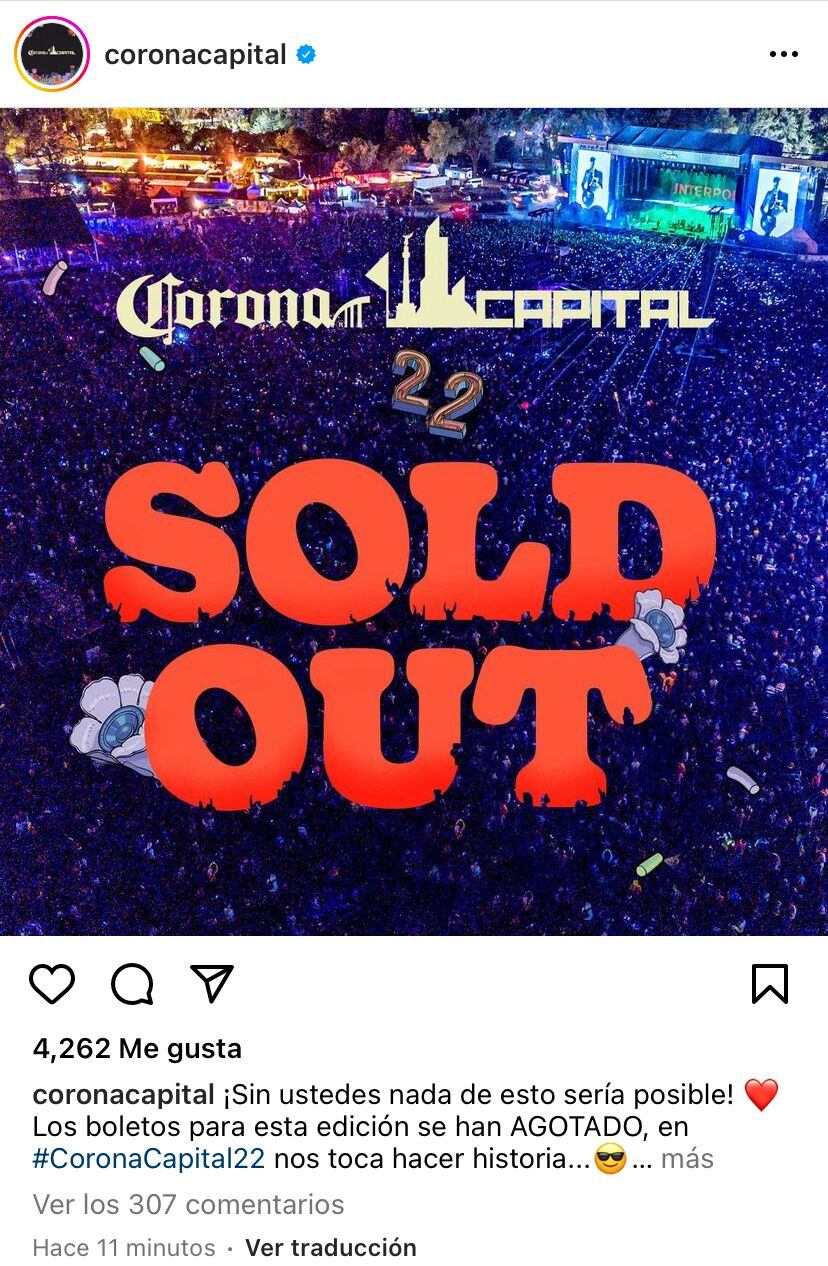 Tuit, Corona Capital