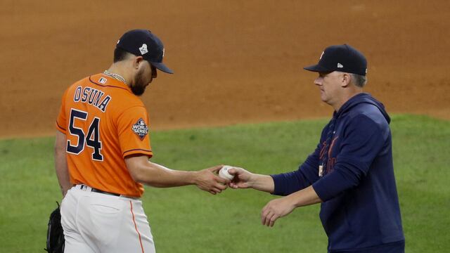 El mexicano Osuna fue parte de la debacle en Houston