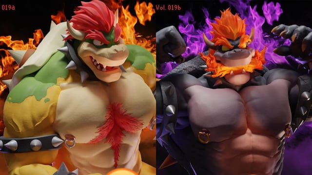 Revelan figura explícita +18 de Bowser aprovechando el estreno de Super Mario Bros. La Película