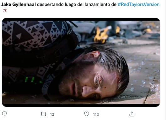 Memes de Jake Gyllenhaal por el 'Red (Taylor's Version)'