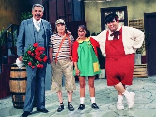 Reparto de 'El Chavo del 9'.