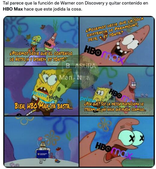 Memes por supuesta desparición de HBO Max