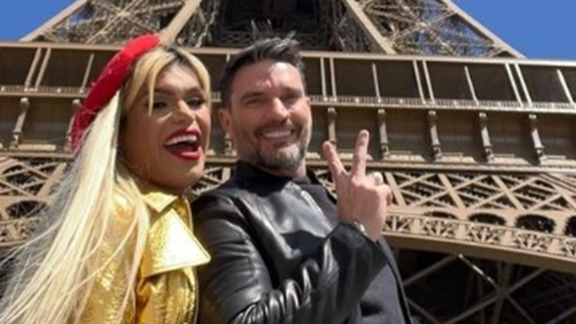 Wendy Guevara y Julián Gil