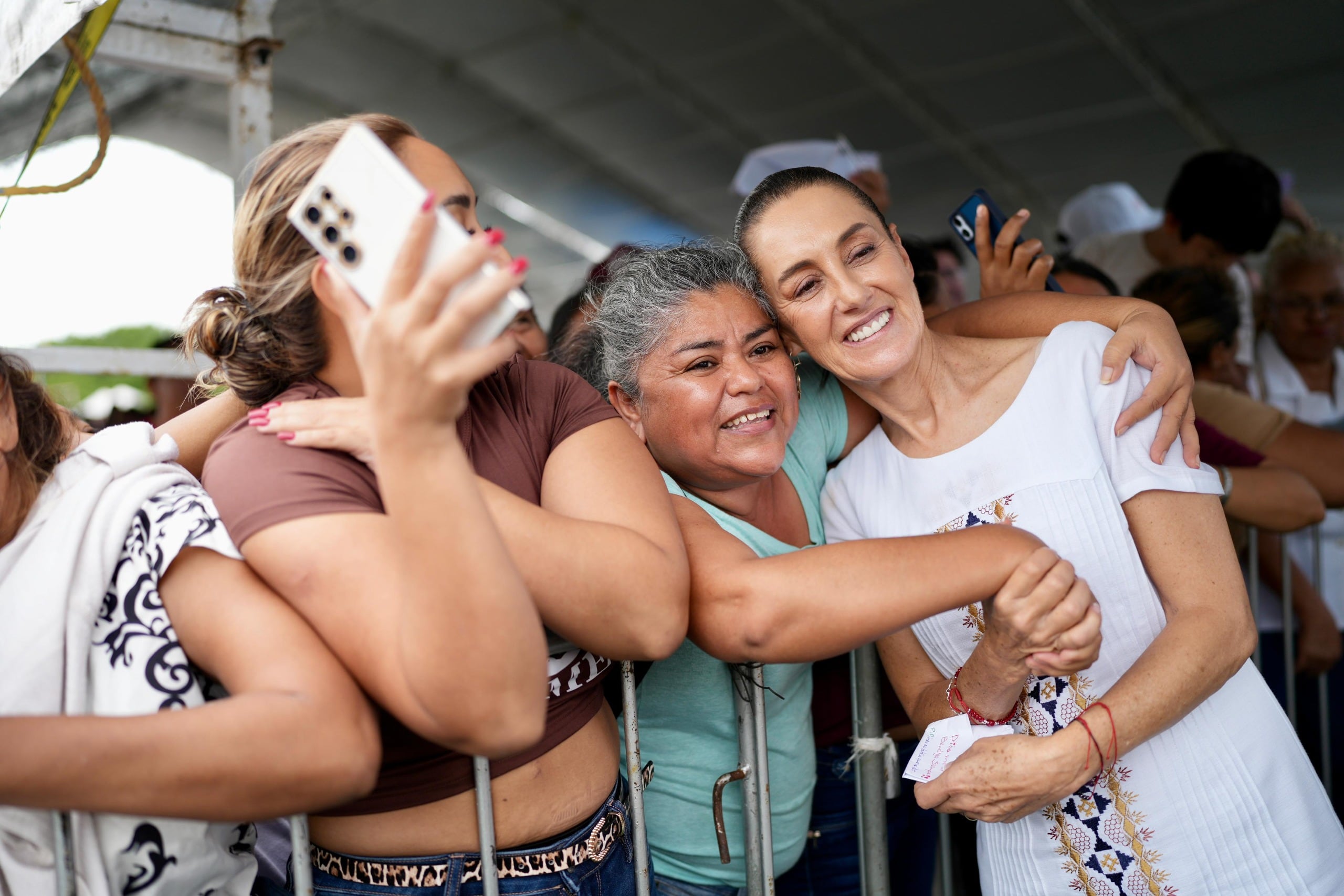 Claudia Sheinbaum firma convenio para la Pensión Universal para Personas con Discapacidad