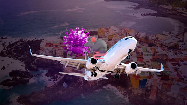 Primer avión con evacuados por hantavirus sale de Islas Canarias