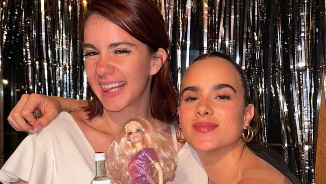 Gala montes y su hermana Krista Montes