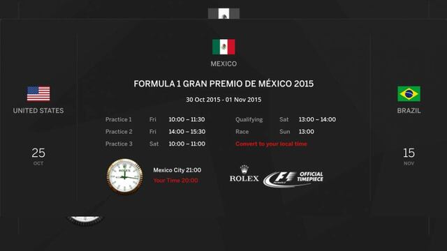 Luego, regresar el Gran Premio de México, uno de los artífices de este esfuerzo, el empresario Carlos Slim Domit, señaló que espera un momento único que romperá todas las previsiones.