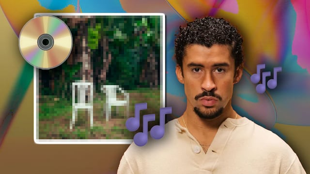 Portada de Debí Tirar más Fotos, el nuevo álbum de Bad Bunny