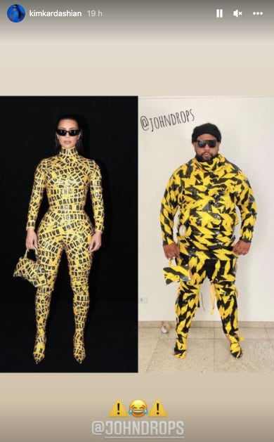 Kim Kardashian se burla de sí misma