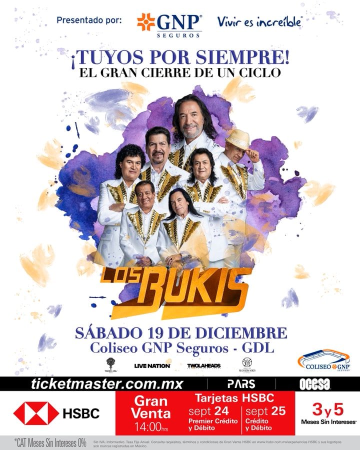 Los Bukis en México: fechas, sedes y boletos para sus conciertos