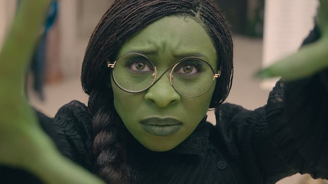 Cynthia Erivo como Elphaba en Wicked