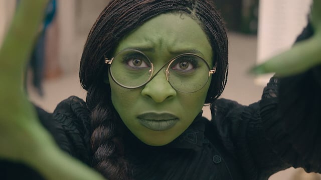 Cynthia Erivo como Elphaba en Wicked