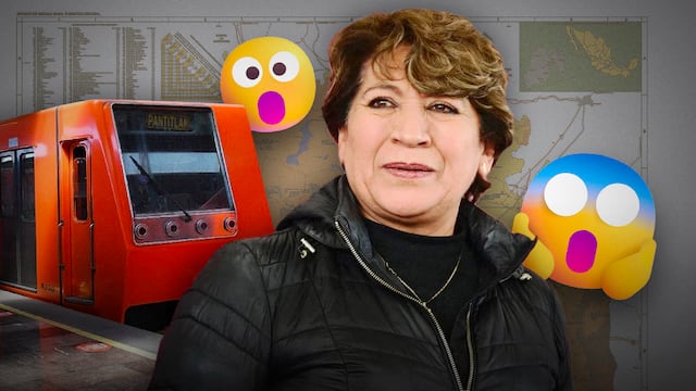 Delfina Gómez podría hacer realidad el Metro del Estado de México