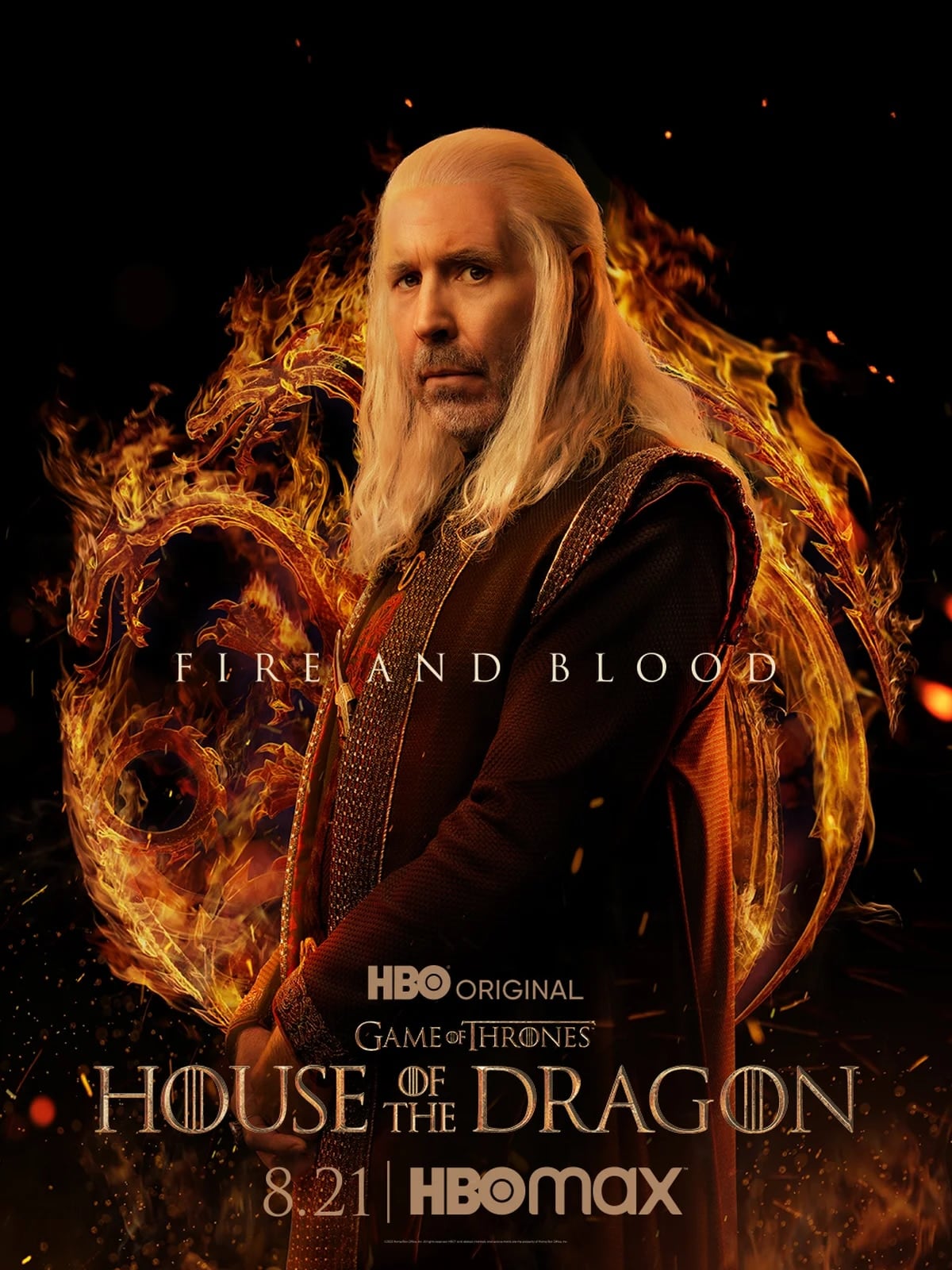 ‘House of the Dragon, la serie de HBO Max presenta a todos los personajes en nuevos pósters