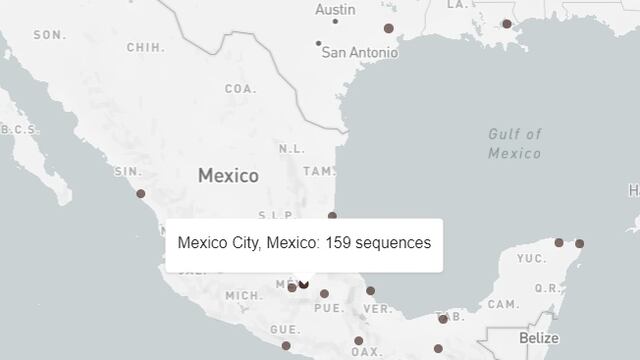 Casos de Ómicron en la CDMX