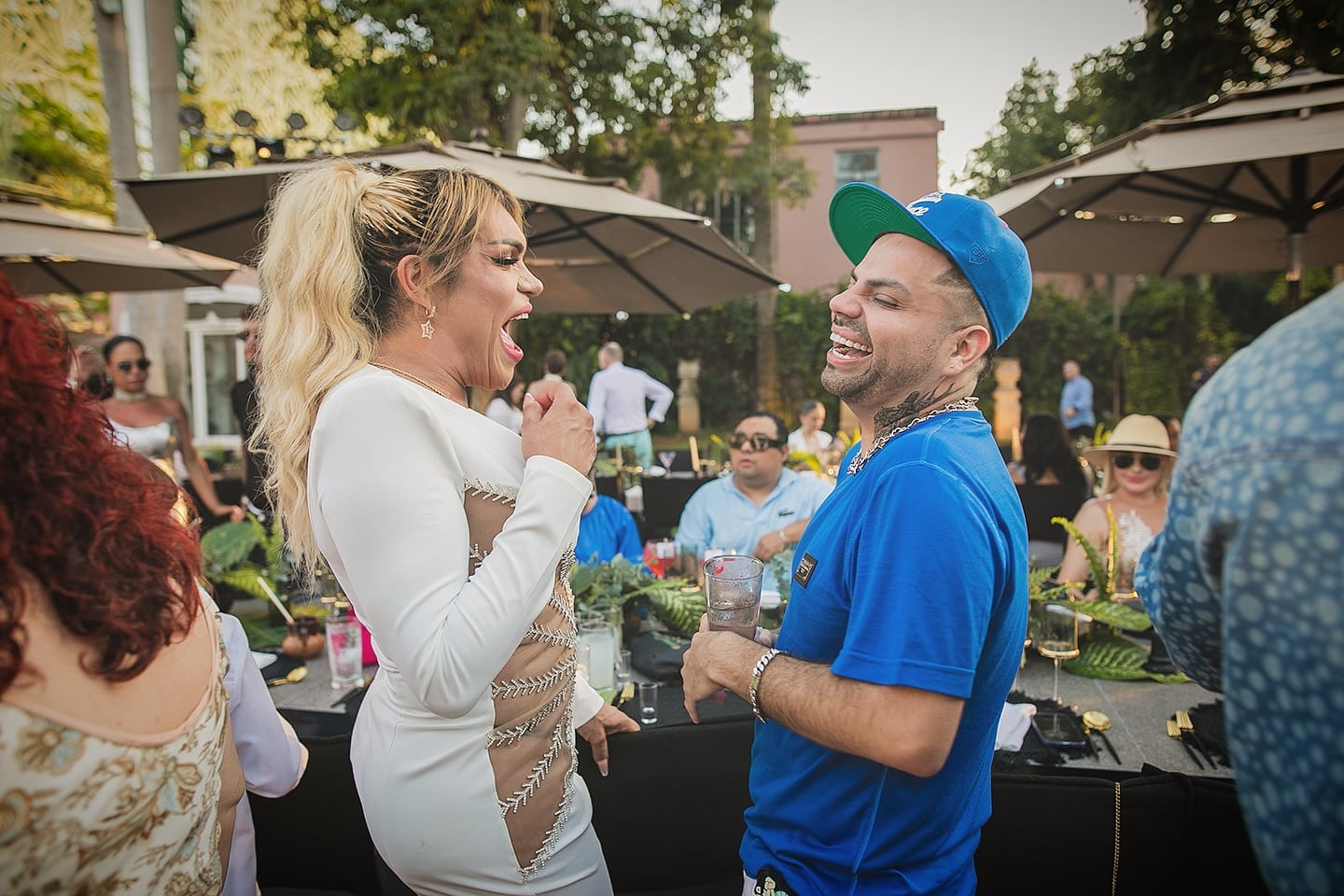 Joel Echeverría con Wendy Guevara.