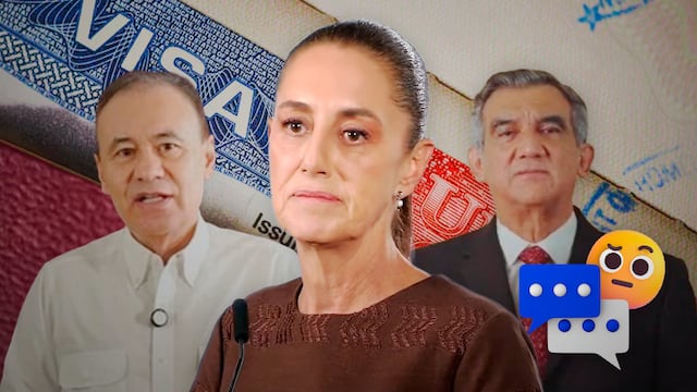 Claudia Sheinbaum pide a Alfonso Durazo y a Américo Villarreal aclarar su retiro de visa