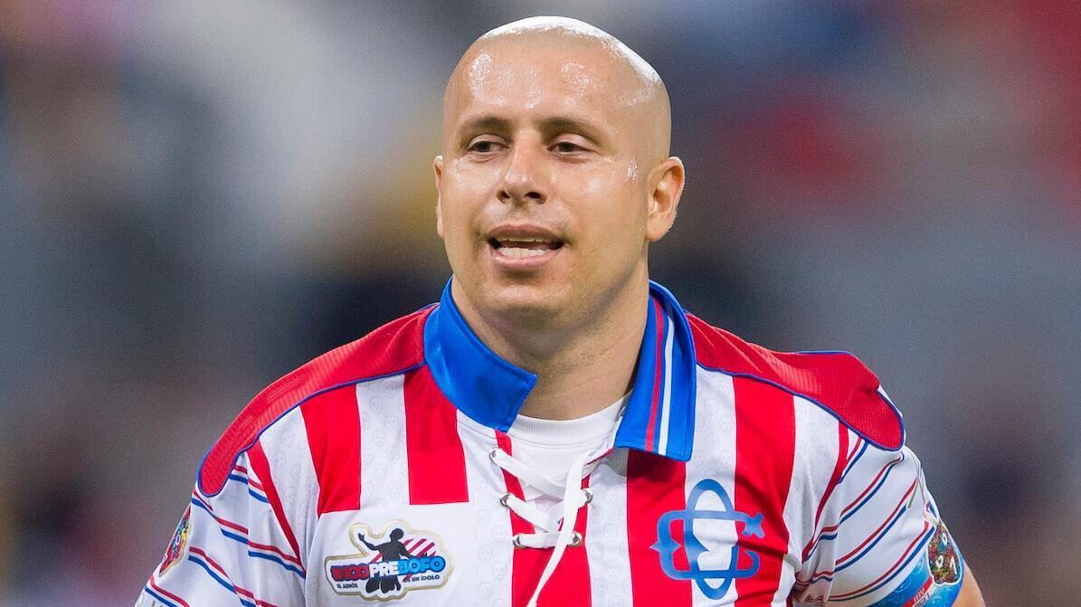 ‘Bofo’ Bautista en partido de despedida.