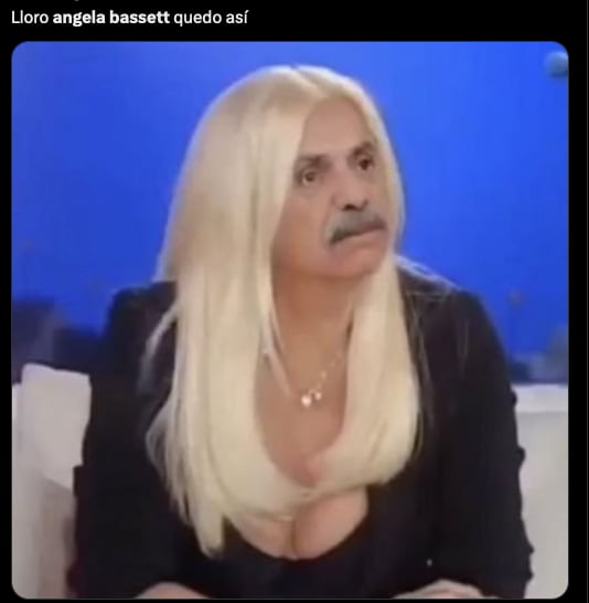 Le llueven memes a Angela Basett por su reacción en los Premios Oscar 2023.