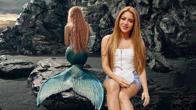 Shakira como sirena