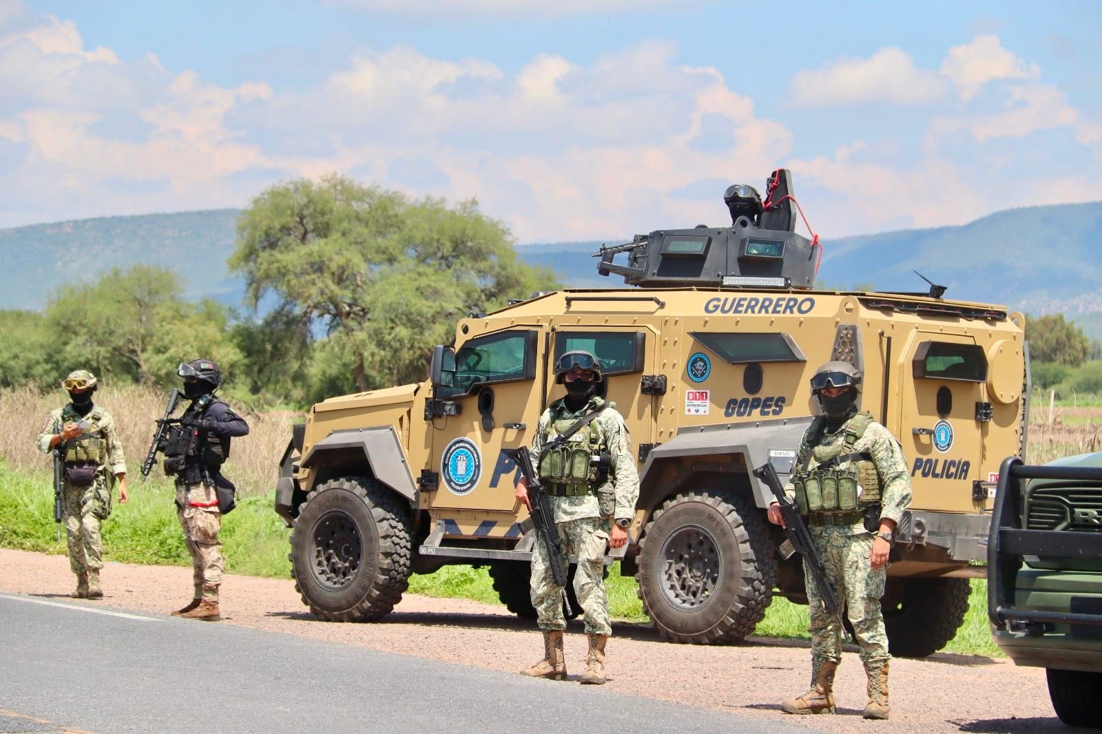 Operativo SAGAZ intensifica patrullajes en los límites de Aguascalientes y Zacatecas.