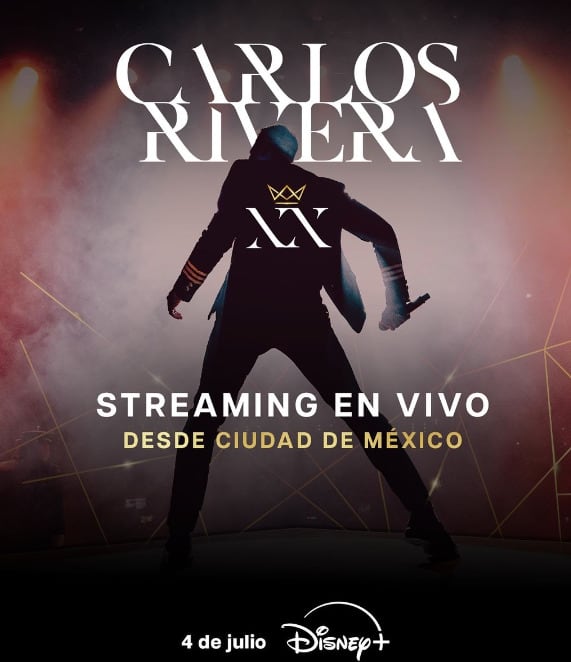 ¿Dónde ver la repetición completa de Concierto de Carlos Rivera XX en la Arena Ciudad de México?