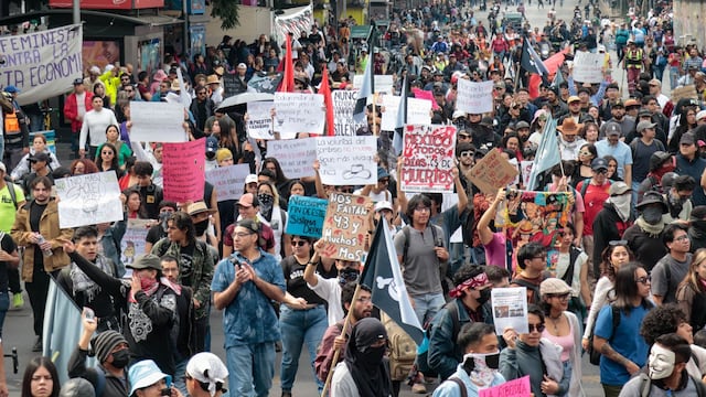 Marcha Movimiento de la Generación Z