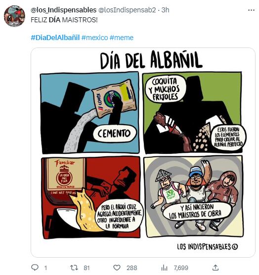 Memes Día del Albañil en México