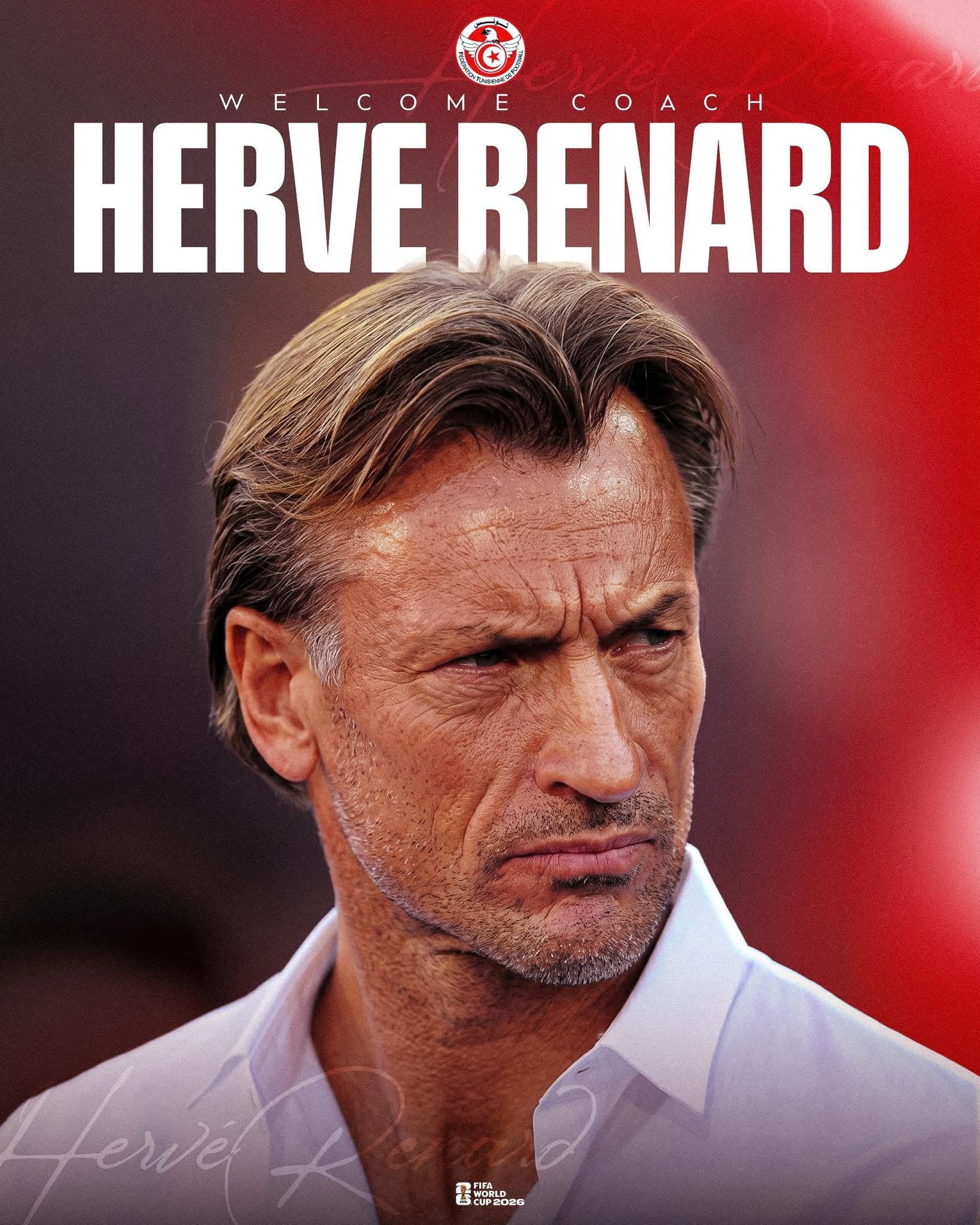 Hervé Renard, director técnico de Túnez