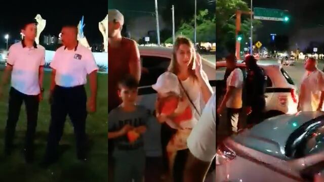 Taxistas de Cancún atacan a conductor de Uber y turistas rusos