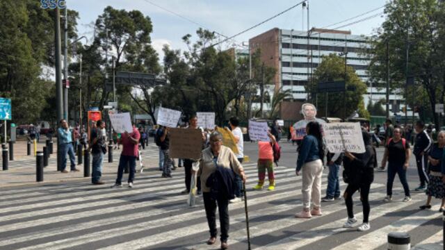 Bloqueo en Municipio Libre y División del Norte.