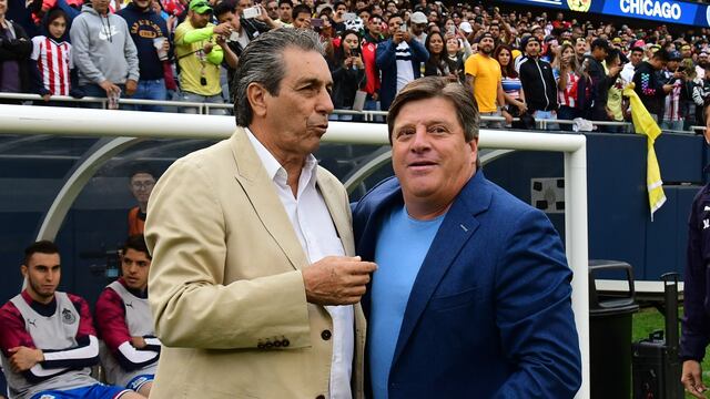 Tomás Boy con Miguel Herrera
