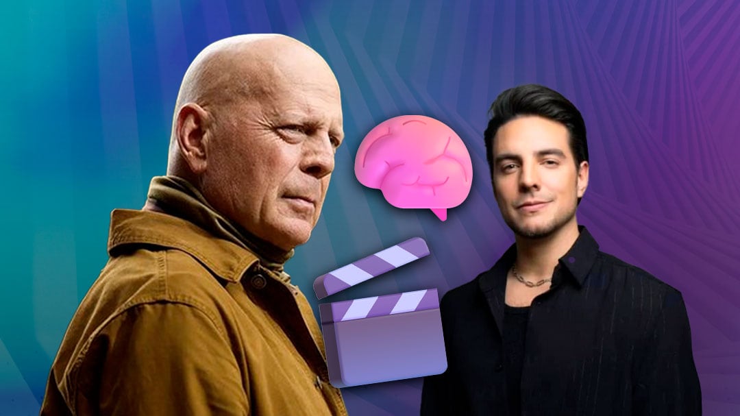 Vadhir Derbez ayudó a Bruce Willis a grabar una de sus últimas películas, antes de su retiro por demencia