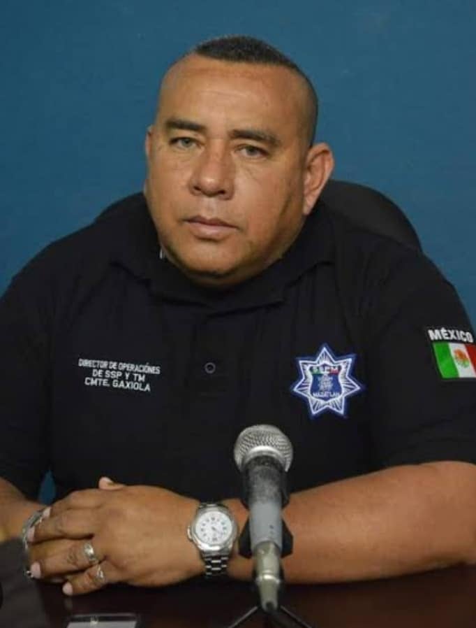 Juan Ramón Alfaro Gaxiola, ex secretario de Seguridad Pública de Mazatlán
