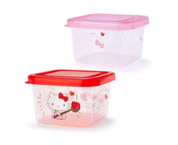 Tupper de Hello Kitty para lunch