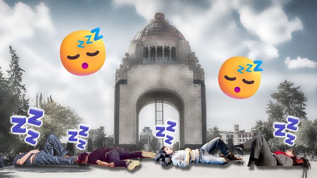 Siesta masiva en la CDMX