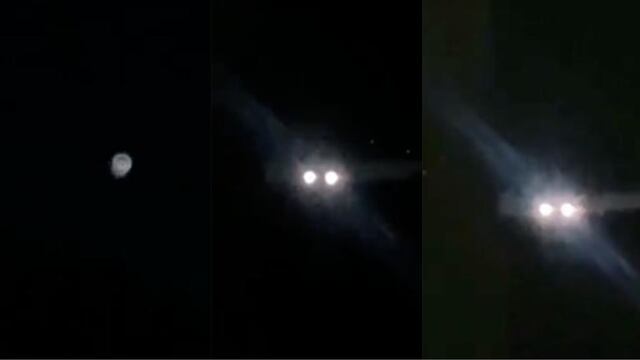 Un video TikTok captó supuestamente un OVNI que sería una nave nodriza