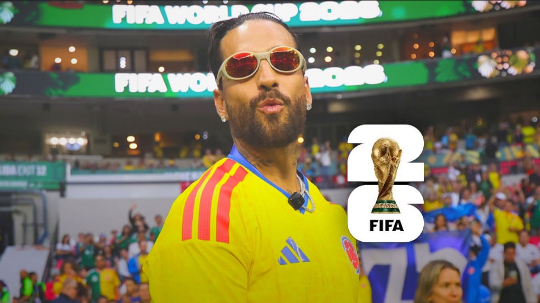 Maluma llegó a CDMX para el Colombia vs Uzbekistán en el Estadio Banorte