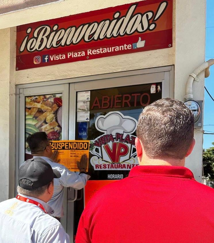 Clausuran restaurante Vista Plaza de Nuevo León